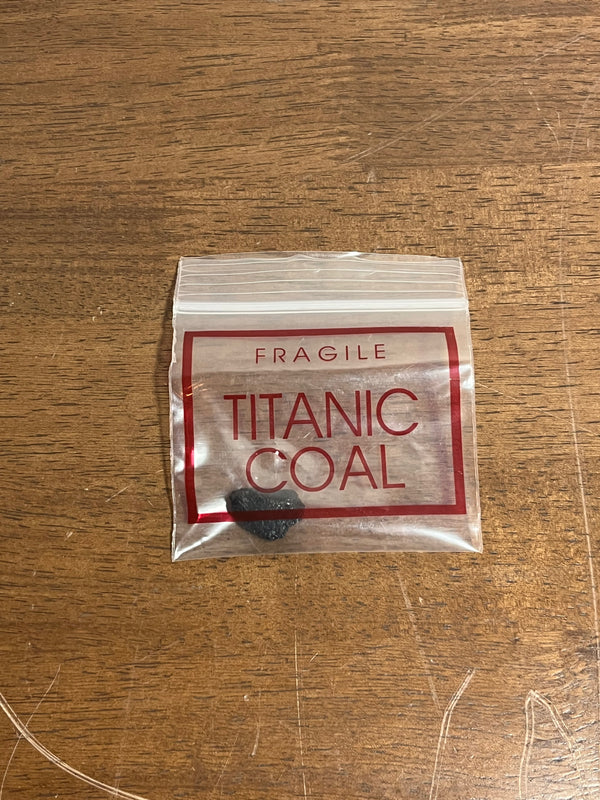 Collectors piece of Titanic Coal