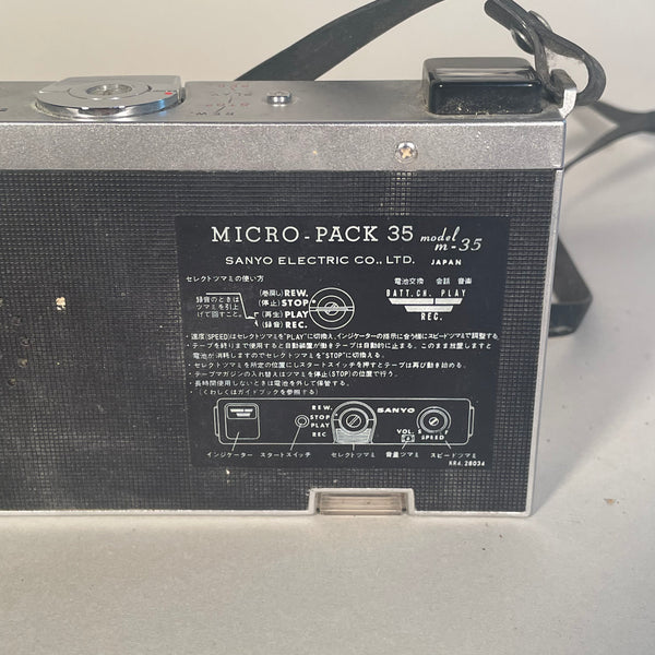 Sanyo Micro-Pack 35 with Refills