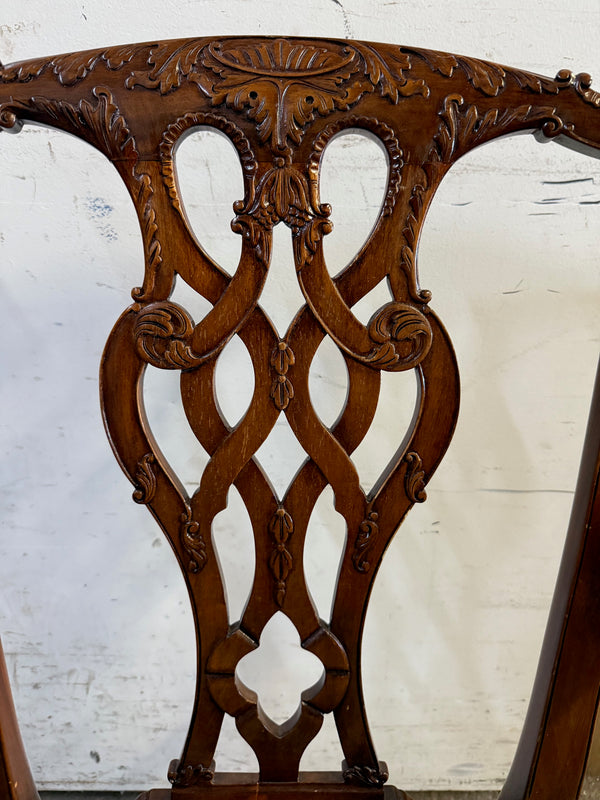 Ornate dining room chair