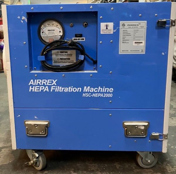 Airrex HEPA 2000 Air Filtration Unit - Big Reuse