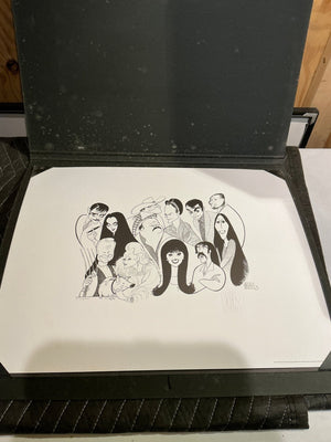 Al Hirschfeld lithograph - Big Reuse