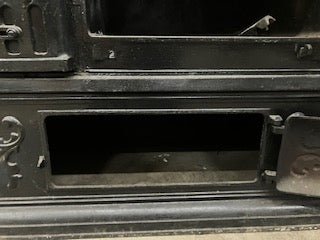 Antique Cast Iron Stove - Big Reuse