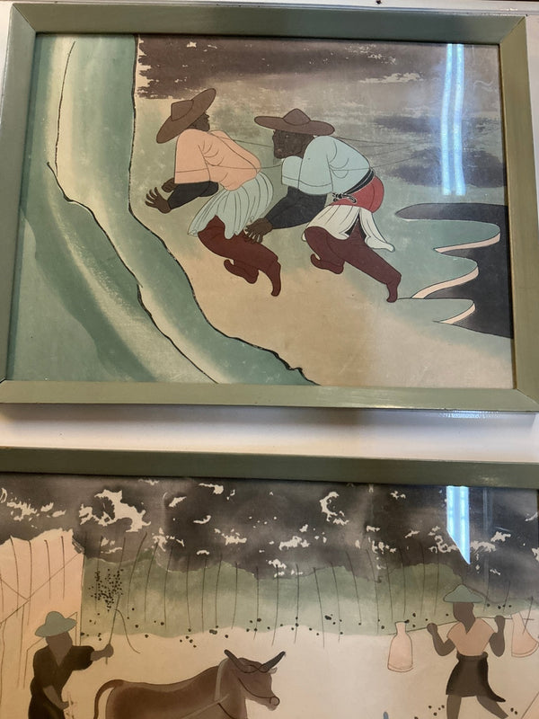 Antique Chinese cave paintings - Big Reuse