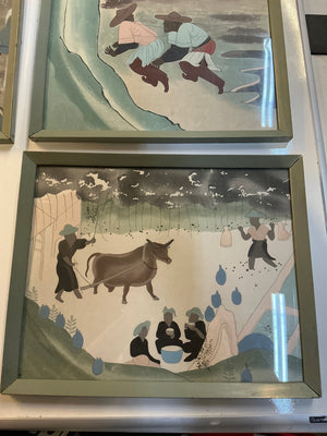 Antique Chinese cave paintings - Big Reuse
