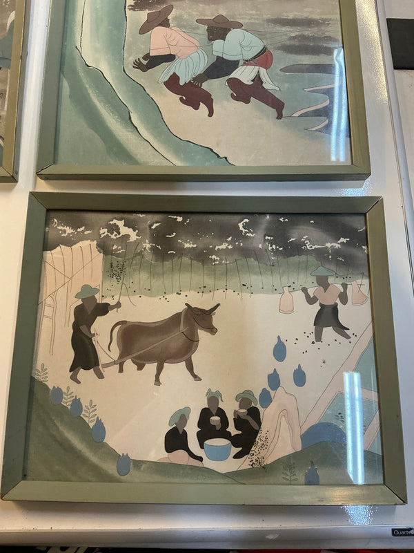 Antique Chinese cave paintings - Big Reuse
