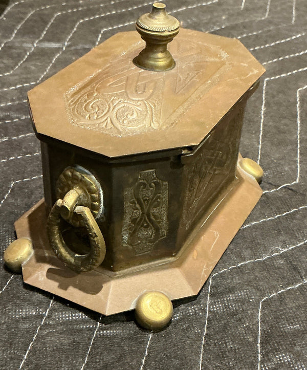 Antique French bronze box - Big Reuse