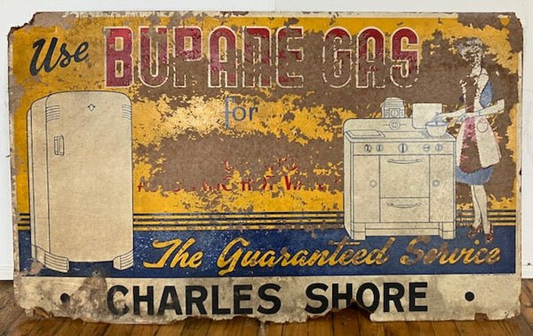 Antique Gas Advertisement - Big Reuse