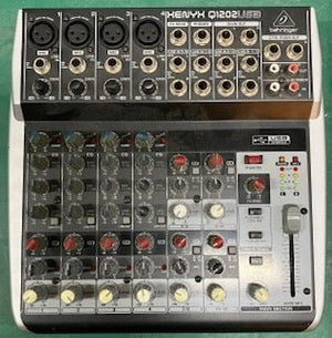 Behringer Q1202USB analog audio mixer - Big Reuse