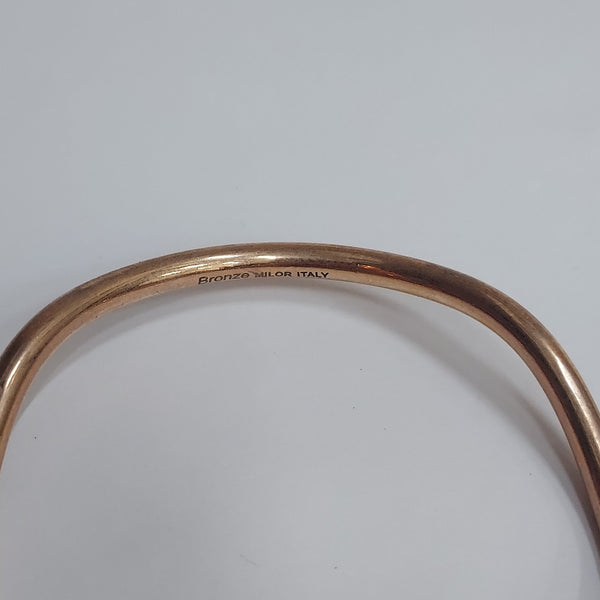 Bronze Bangle Trio - Big Reuse