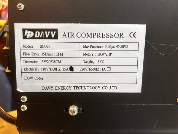 Davv Air Compressor - Big Reuse