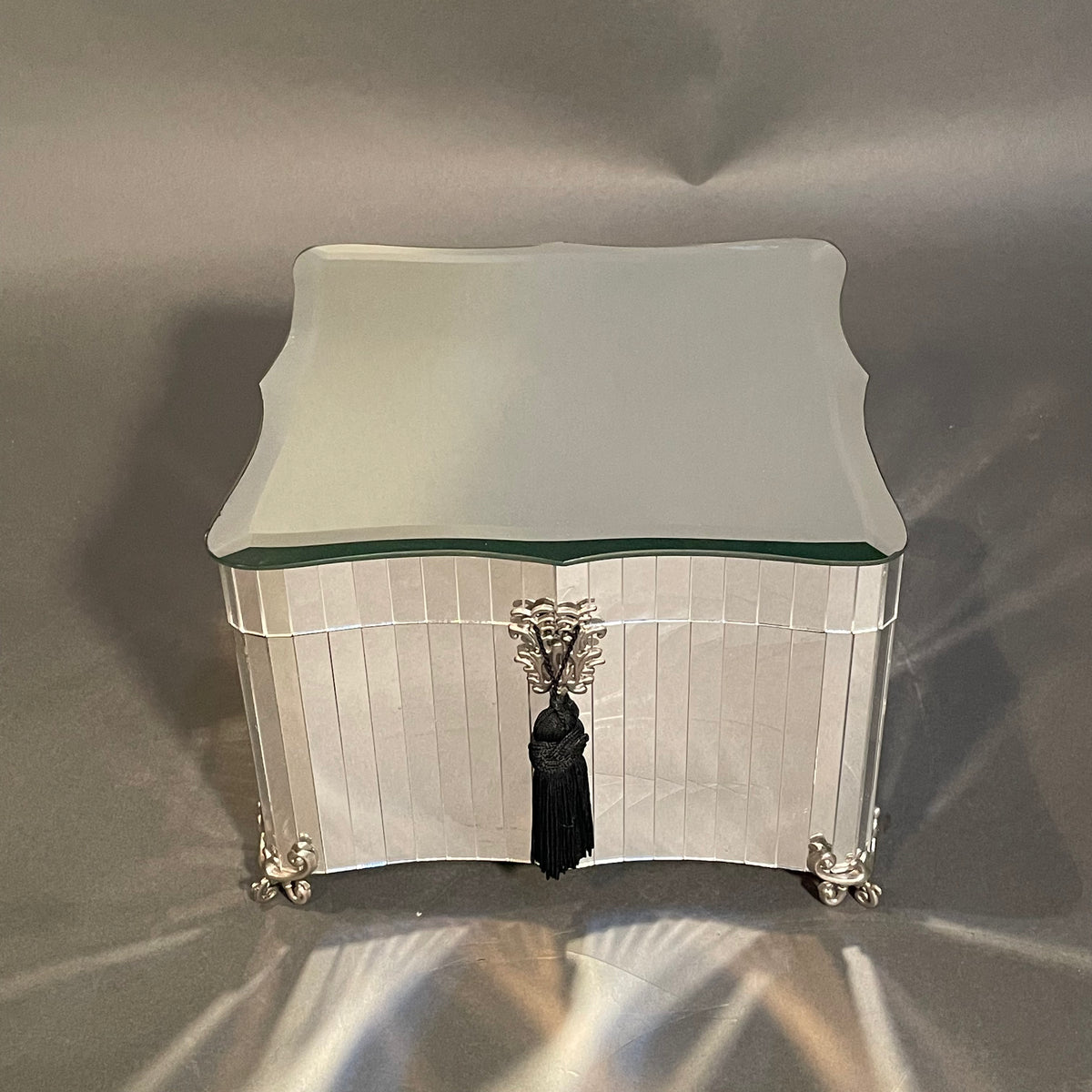 Bombay Company Mirrored Jewelry Box Big Reuse