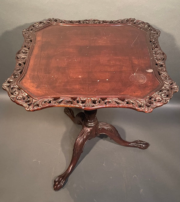Chippendale Style Square Table