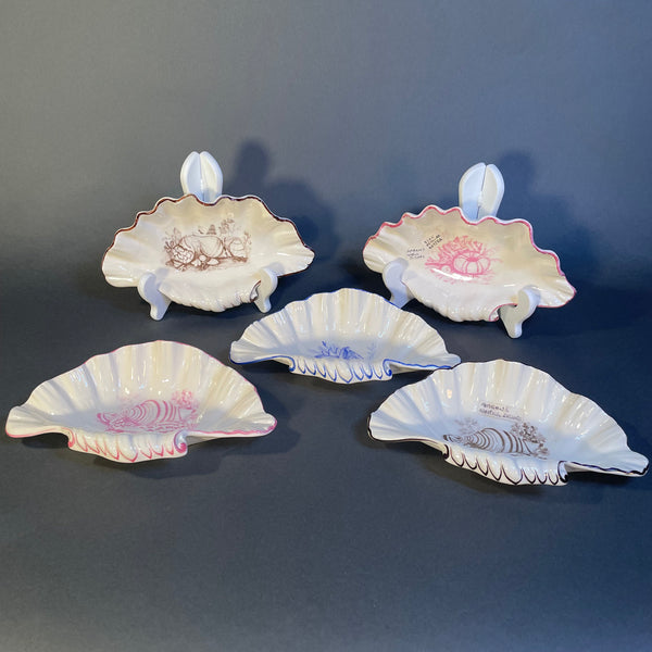 Shell Dishes Set of 5