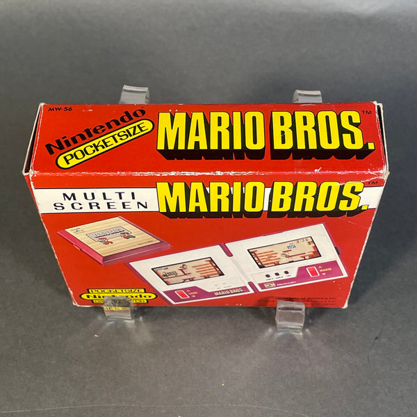 POCKETSIZE Multi Screen NINTENDO Game & Watch MARIO BROS - In Box c.1983