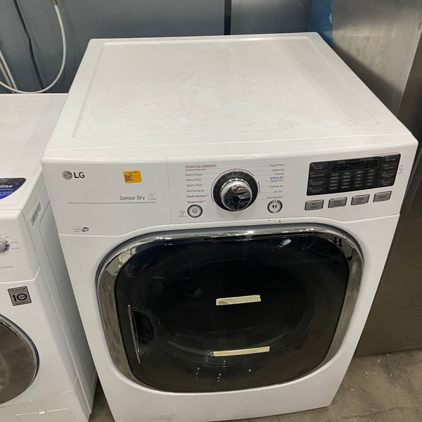 LG DLEX3700W 27" White Front Load Electric Dryer