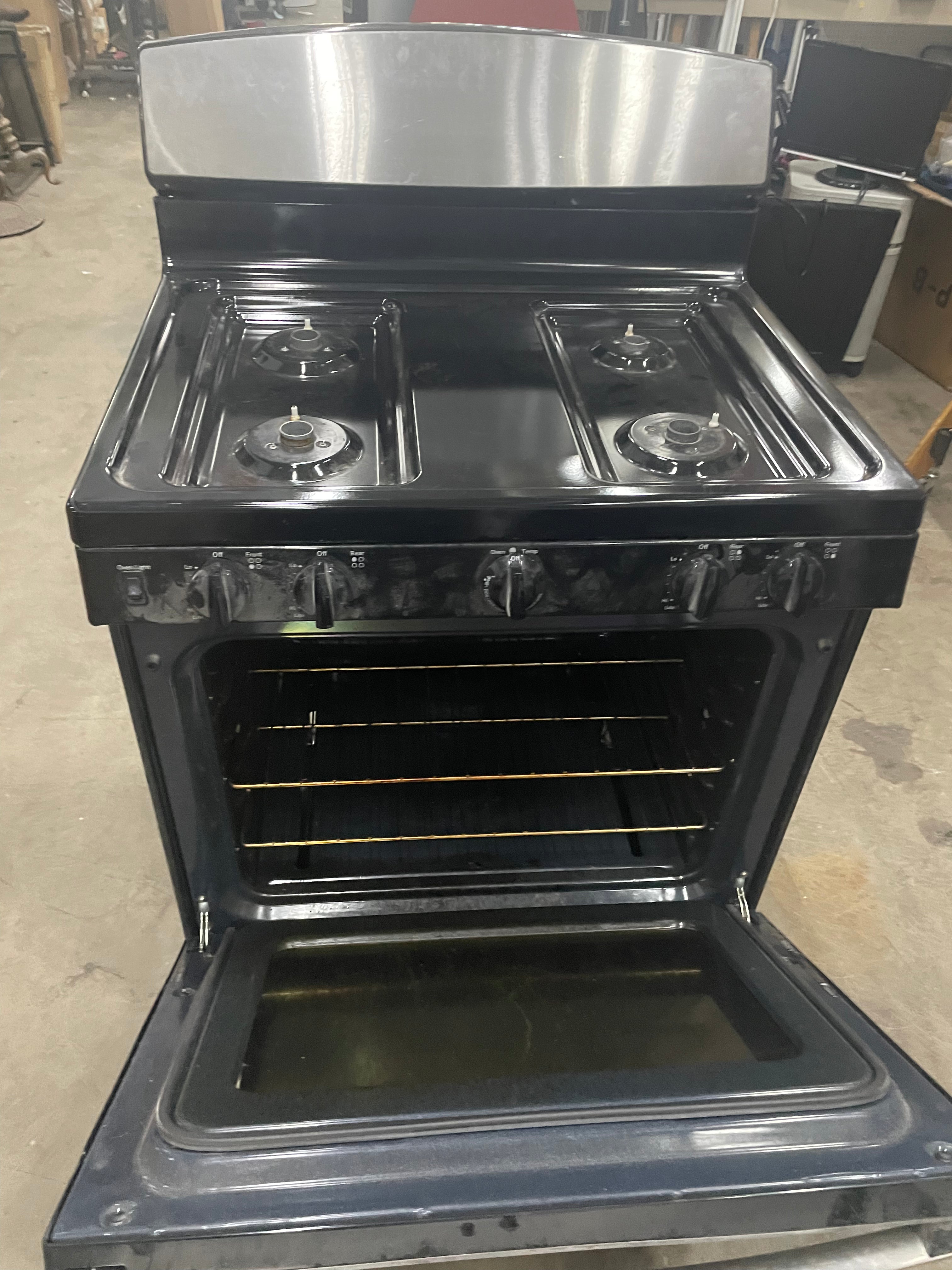 GE 4 Burner Electric Range – Reuse Depot, Inc.