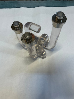 Jonathan Adler lucite candle holder - Big Reuse