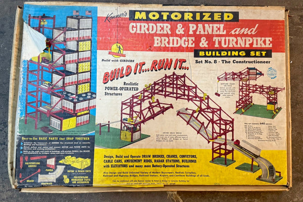 Kenner’s Motorized Girder & Panel and Bridge & Turnpike Building Set - Big Reuse