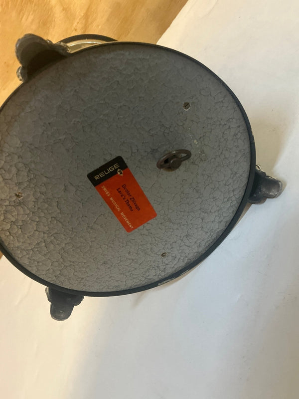 Mid - Century Reuge Musical Cigarette or Lipstick Carousel - Big Reuse