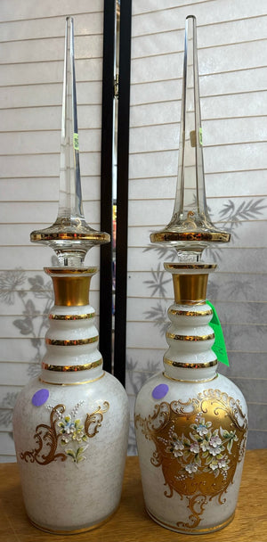 Moser Decanter Pair - Big Reuse