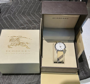 New Burberry watch - Big Reuse