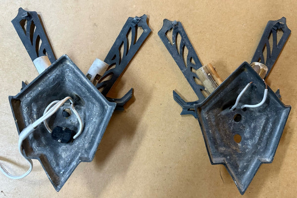 Pair of Art Deco Sconces - Big Reuse