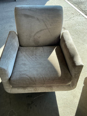 Pair of Mitchell Gold + Bob Williams swivel arm chair - Big Reuse