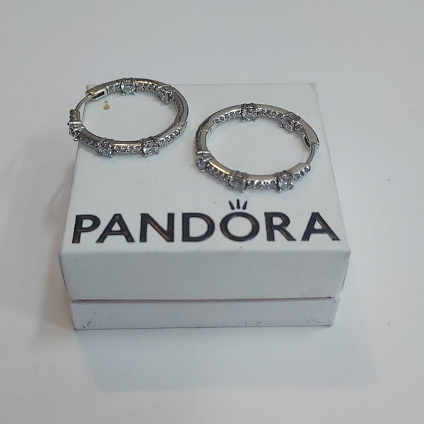 Pandora Sterling Earrings - Big Reuse