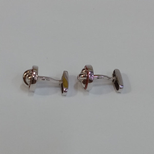Salvatore Ferragamo Sterling Silver Cufflinks - Big Reuse