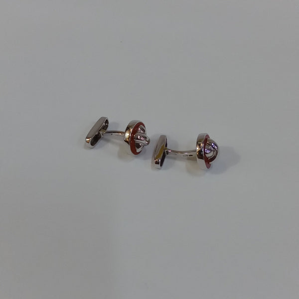 Salvatore Ferragamo Sterling Silver Cufflinks - Big Reuse