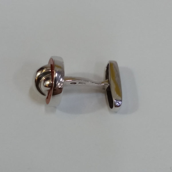 Salvatore Ferragamo Sterling Silver Cufflinks - Big Reuse