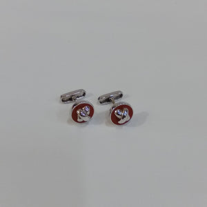 Salvatore Ferragamo Sterling Silver Cufflinks - Big Reuse