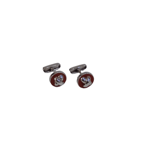 Salvatore Ferragamo Sterling Silver Cufflinks - Big Reuse