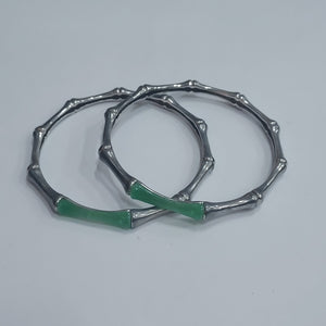 Sterling & Jade Bracelets - Big Reuse