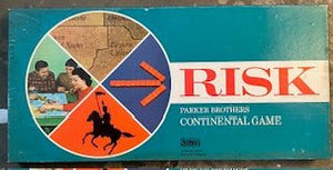 Vintage 1968 Parker Brothers Risk game - Big Reuse