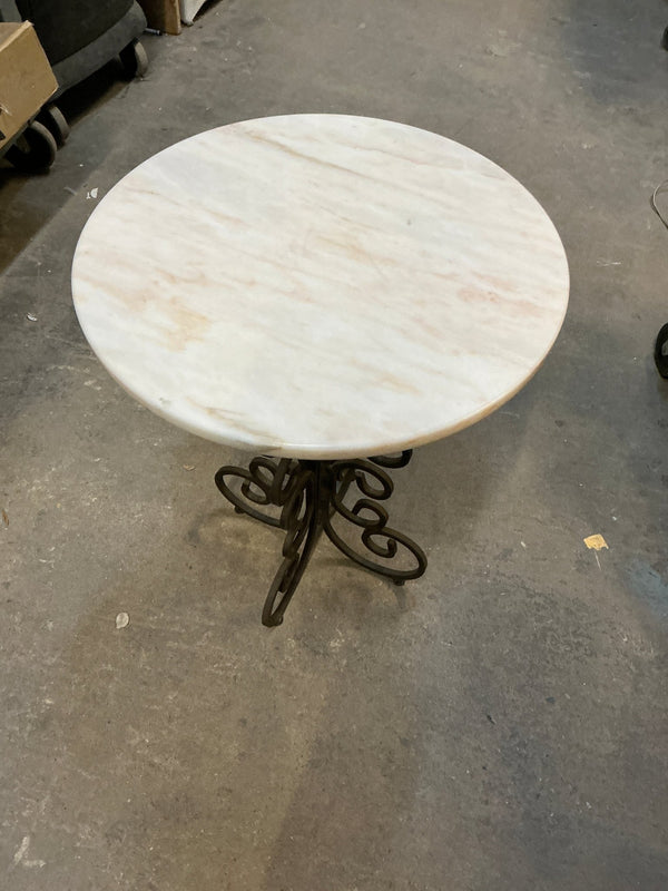 Vintage marble top table - Big Reuse