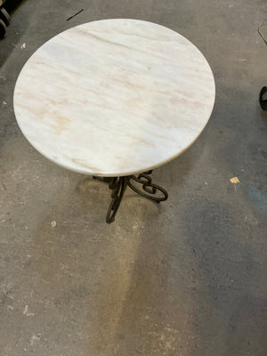 Vintage marble top table - Big Reuse