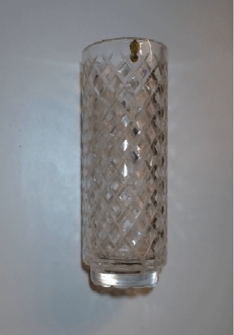 Waterford Vintage Base Footed Master diamond cut Vase RARE (10” high) - Big Reuse