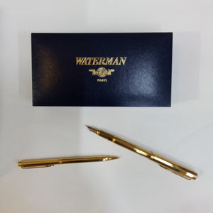 Waterman Paris Vintage Ideal Pen Set w/ 18K Nib - Big Reuse
