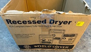 World Dryer Recessed Dryer - Big Reuse