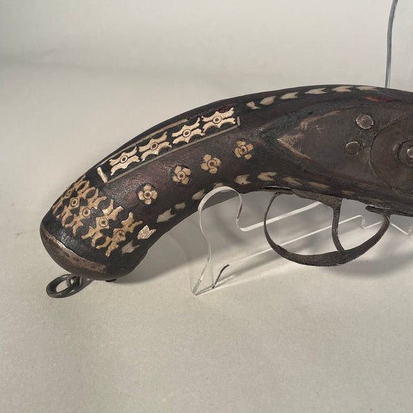 19th Century Afghan Jezail Flintlock Rifle - Big Reuse