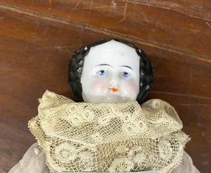 19th Century Porcelain Doll - Big Reuse