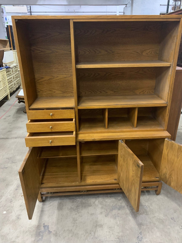 American of Martinsville Mid Century Walnut Cabinet - Big Reuse