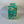 Load image into Gallery viewer, Dessau Home Square Teal Tea Jar - Big Reuse
