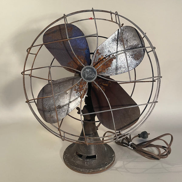 Vintage Industrial Large Emerson Electric Fan