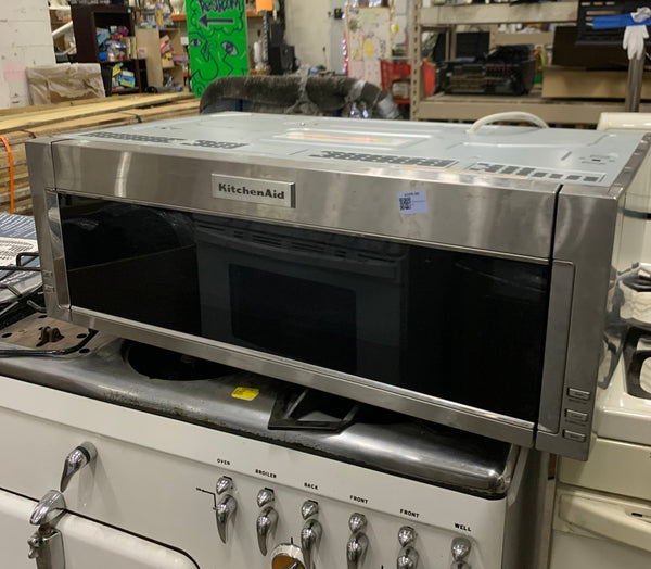 Kitchen Aid 30" Low Profile, Over the Range Microwave - Big Reuse