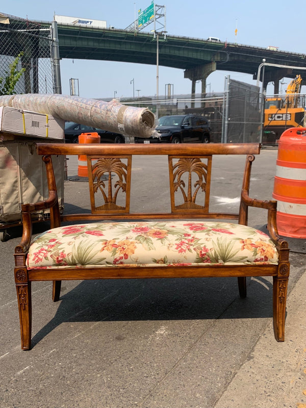 Tropical Wooden Bench - Big Reuse