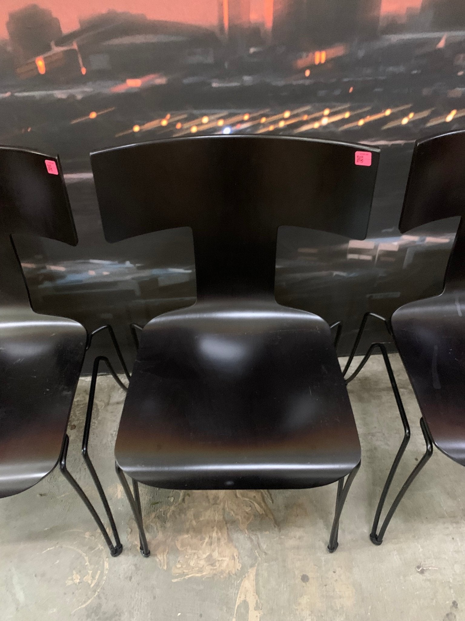 Vintage Anziano Dining Chairs by John Hutton for Donghia