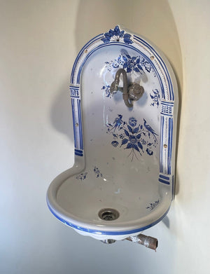 Vintage French Maurice Herbeau Sink - Big Reuse