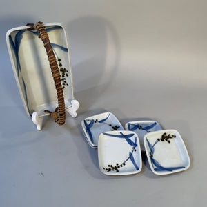 Vintage Japanese Serving Set of 6 - Big Reuse